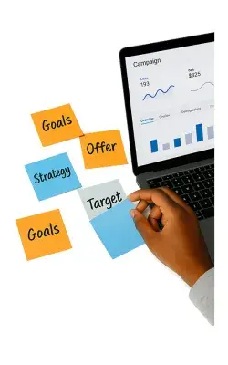 Stratégie & Marketing Digital – Audit + Plan d’action + 1 Campagne