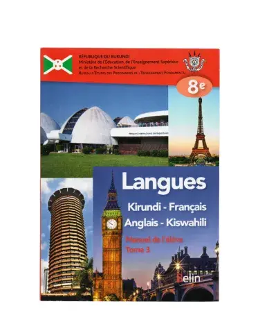 Langues 8e année – Tome 3, Manuel de l’élève