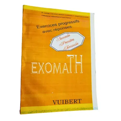 Exomath – Exercices progressifs avec réponses | Secondes, Premières, Terminales