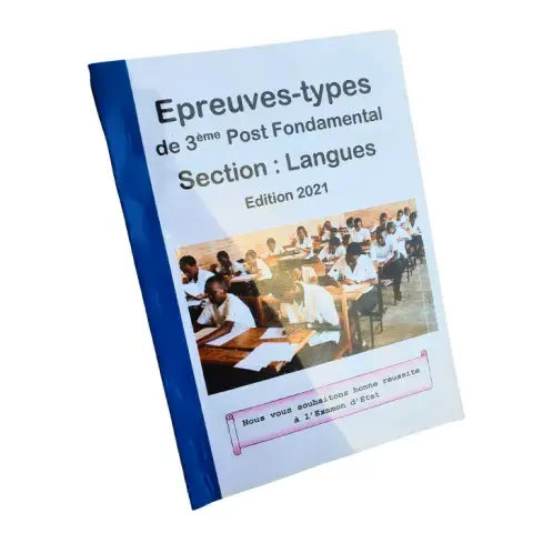 Épreuves-types 3ème Post Fondamental – Langues | Édition 2021