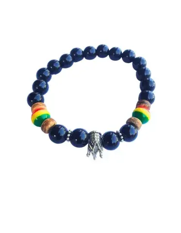 Bracelet Cœur Facetté – Version Élastique