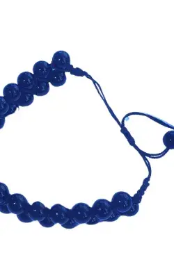 Bracelet Noir en Perles – Élégance Minimaliste Artisanale