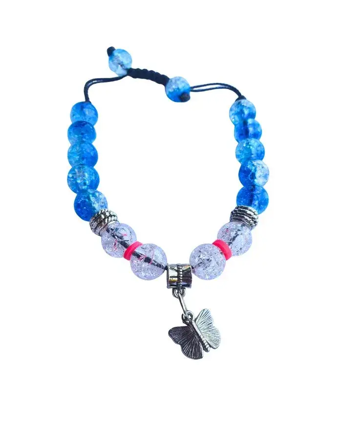 Bracelet Papillon Craquelé – Version Ajustable