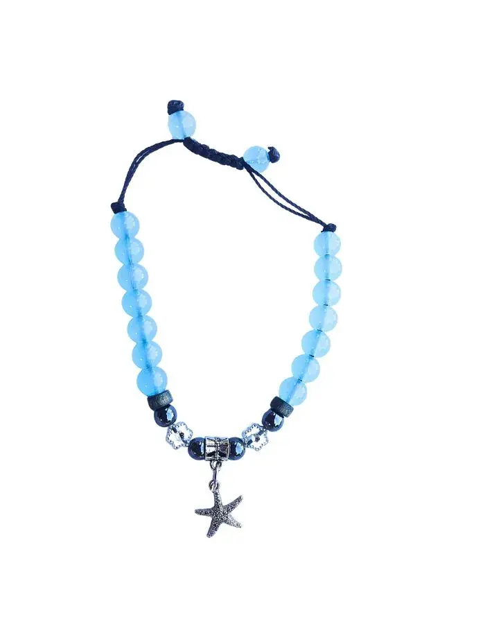 Bracelet Étoile de Mer Turquoise – Version Ajustable