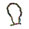 Bracelet Tressé Multicolore Style Rasta – Ajustable et Fait Main