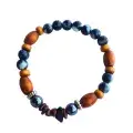 Bracelet Éclats Bruns – Version Élastique