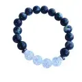 Bracelet Craquelé Cristal – Version Élastique