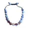 Bracelet Craquelé Ambré – Version Ajustable
