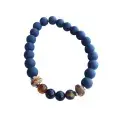 Bracelet Mat Sablé – Version Élastique