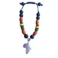 Bracelet Carte d'Afrique – Version Ajustable