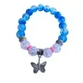 Bracelet Papillon Craquelé – Version Élastique