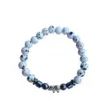 Bracelet Éléphant Dalmatien – Version Élastique